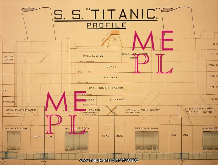 : Titanic blueprint (part) : Titanic blueprint (part)