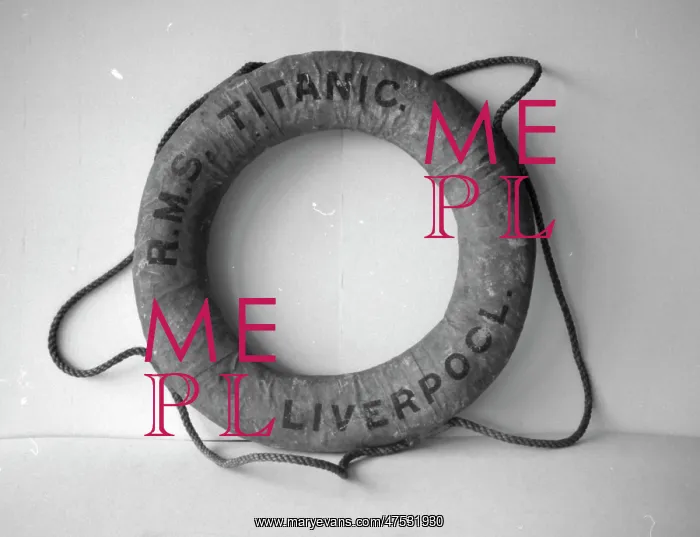 : Titanic lifebelt : Titanic lifebelt