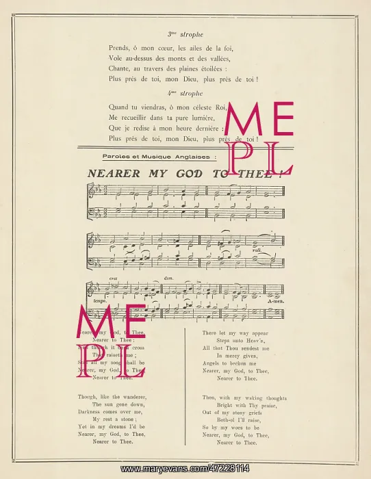: TITANIC / MUSIC SHEET (FR) : TITANIC / MUSIC SHEET (FR)