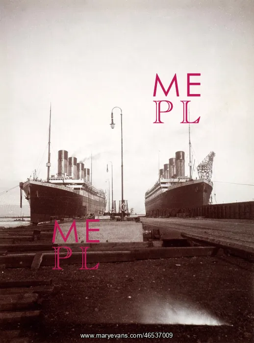 : Titanic and Olympic - Harland & Wolff, Belfast : Titanic and Olympic - Harland & Wolff, Belfast