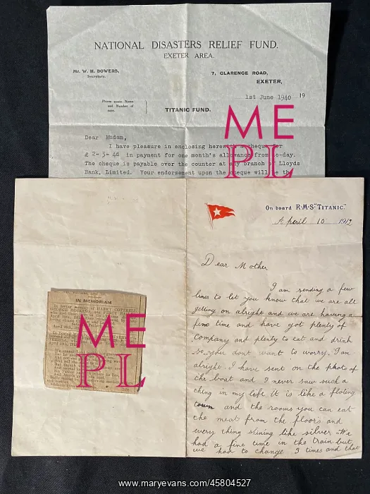 : Titanic passenger and victim Henry Cotterill : Titanic passenger and victim Henry Cotterill