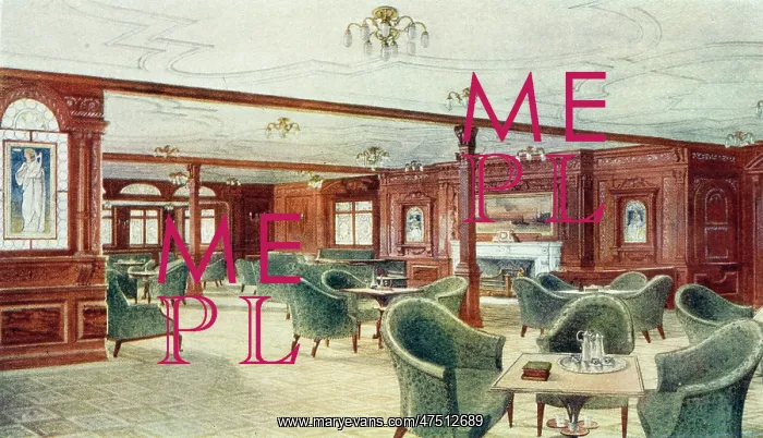 : Titanic Smoking Room : Titanic Smoking Room