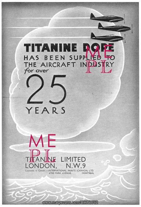 : Titanine Aircraft Dopes & Finishes : Titanine Aircraft Dopes & Finishes