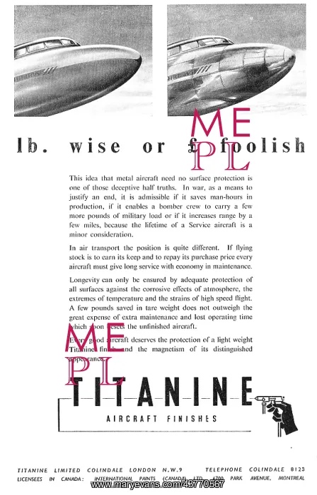 : Titanine Aircraft Finishes : Titanine Aircraft Finishes