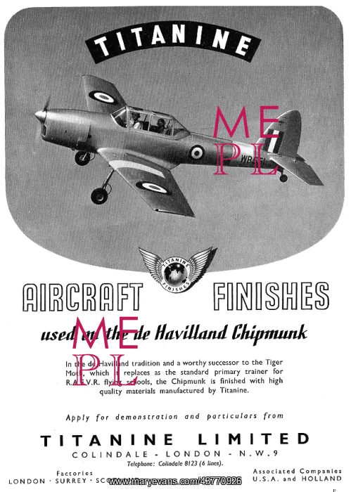 : Titanine Aircraft Finishes : Titanine Aircraft Finishes