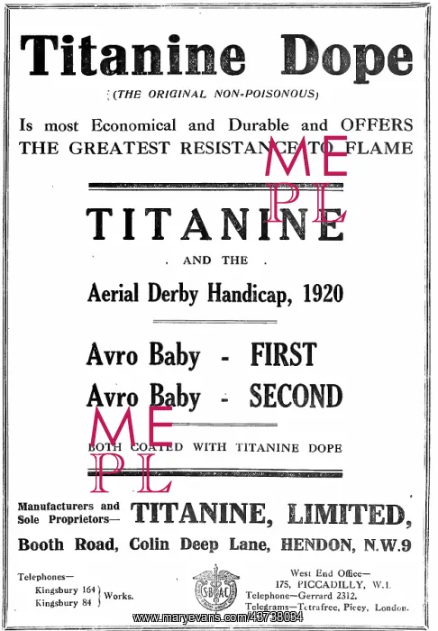  : Titanine Dope