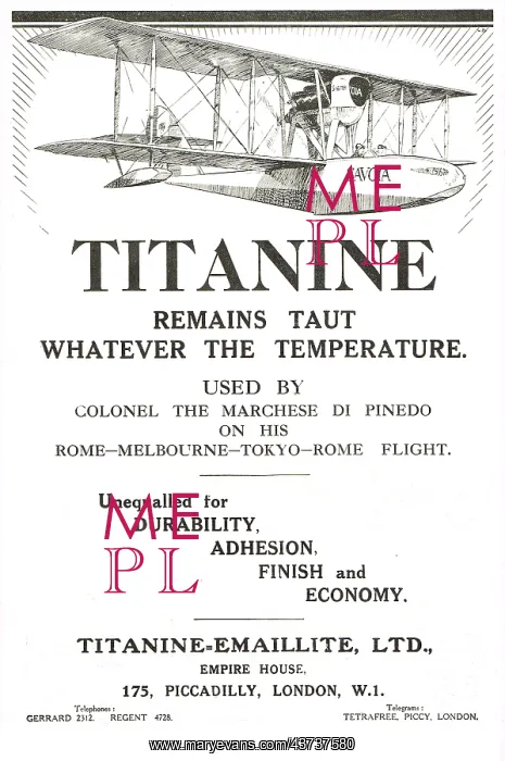 : Titanine-Emaillite Dope Remains : Titanine-Emaillite Dope Remains