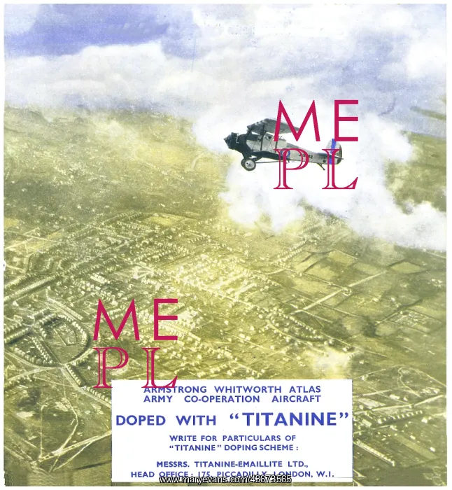  : Titanine Paints & Dopes