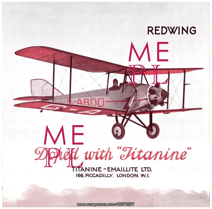  : Titanine Paints & Dopes