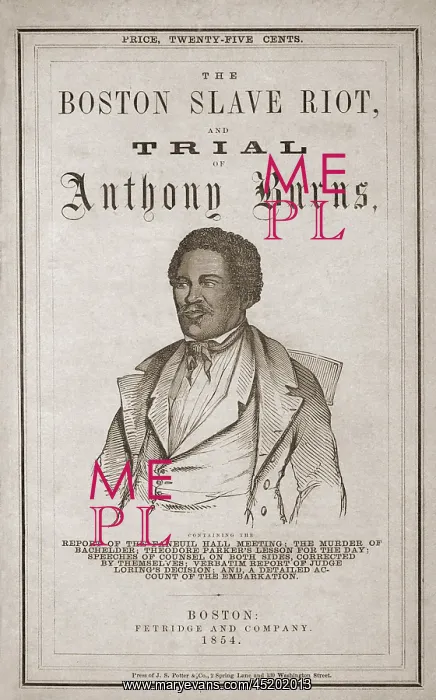 : Title page of BOSTON SLAVE RIOT AND THE ? : Title page of BOSTON SLAVE RIOT AND THE ?