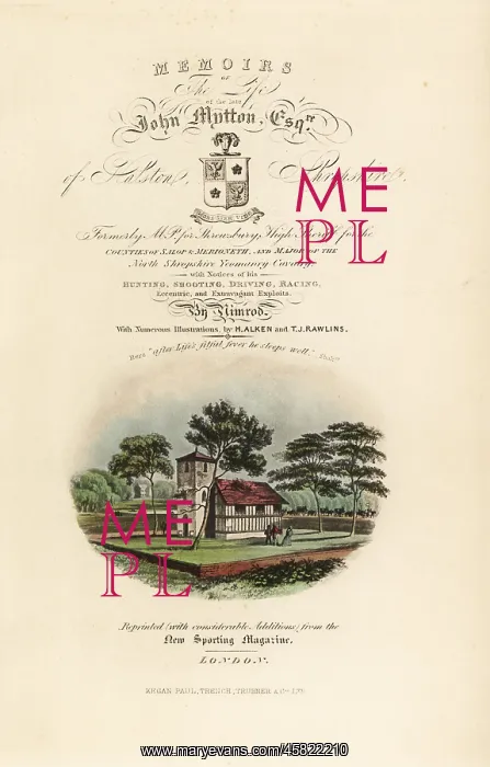 : Title page with calligraphic title and vignette : Title page with calligraphic title and vignette