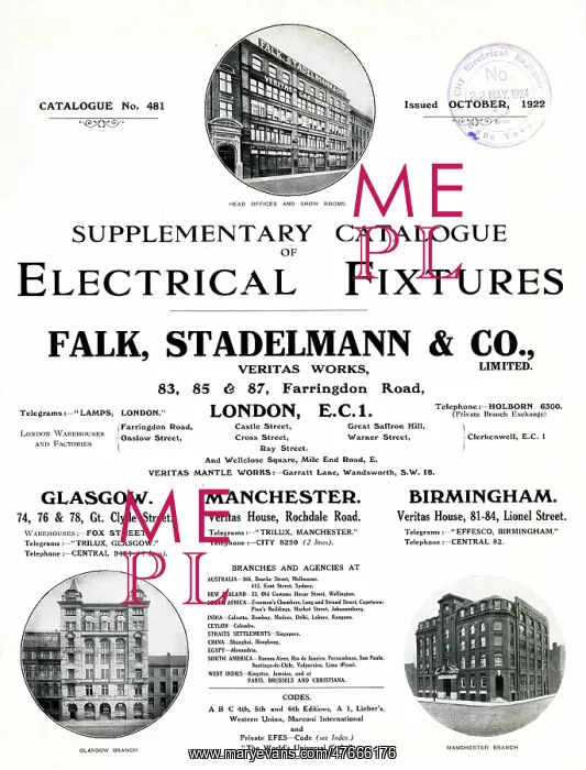 : Title page, Electrical Fixtures, FS & Co Limited : Title page, Electrical Fixtures, FS & Co Limited