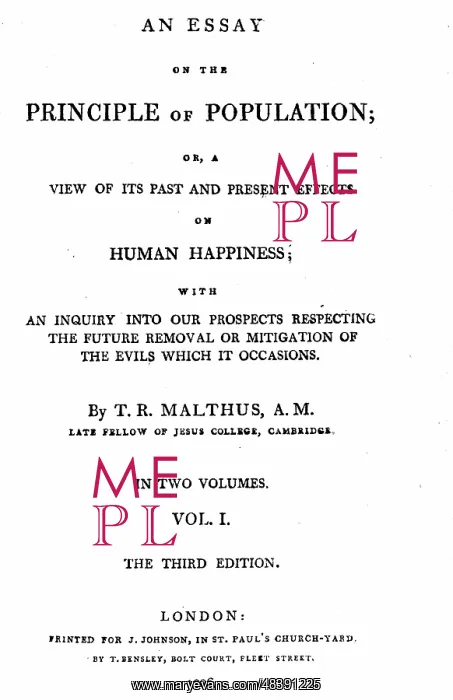: Title page of first volume of third edition (1806) : Title page of first volume of third edition (1806)
