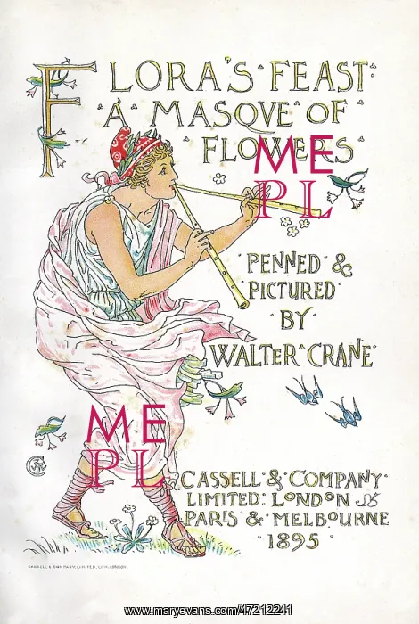 : Title page, Flora's Feast: a Masque of Flowers : Title page, Flora's Feast: a Masque of Flowers