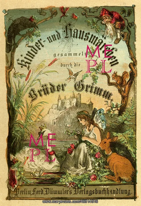 : Title page, Grimm Brothers, collected tales : Title page, Grimm Brothers, collected tales