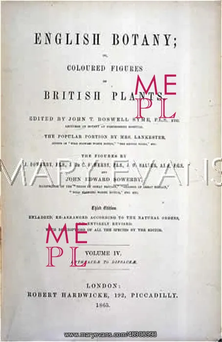 : TITLE PAGE-SOWERBY'S : TITLE PAGE-SOWERBY'S