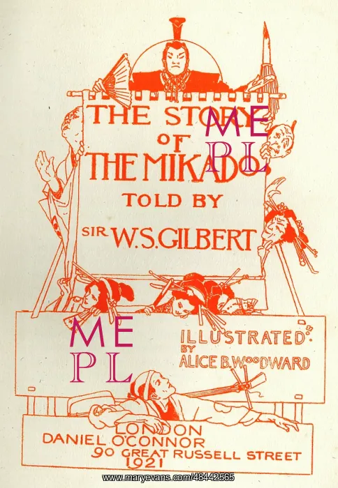 : Title page, The Story of the Mikado : Title page, The Story of the Mikado