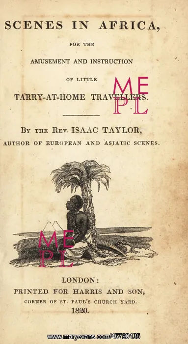 : Title page with vignette of enslaved man : Title page with vignette of enslaved man
