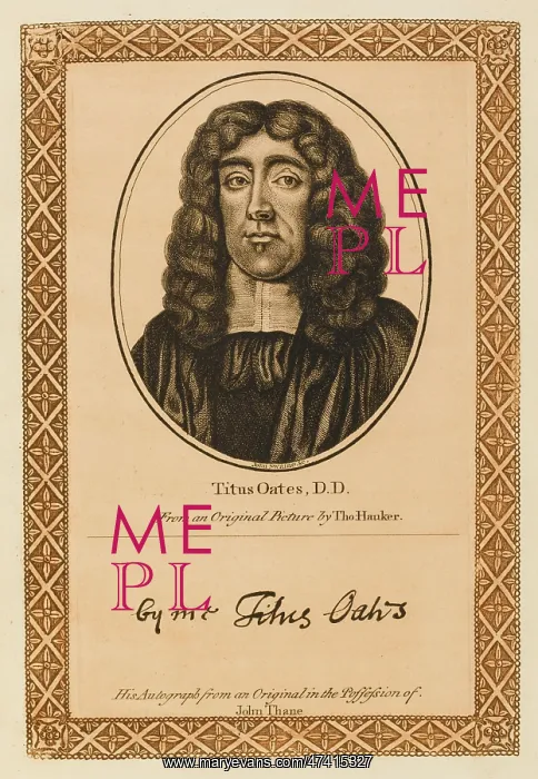 : TITUS OATES : TITUS OATES
