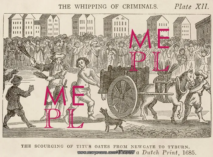  : TITUS OATES / FLOGGING