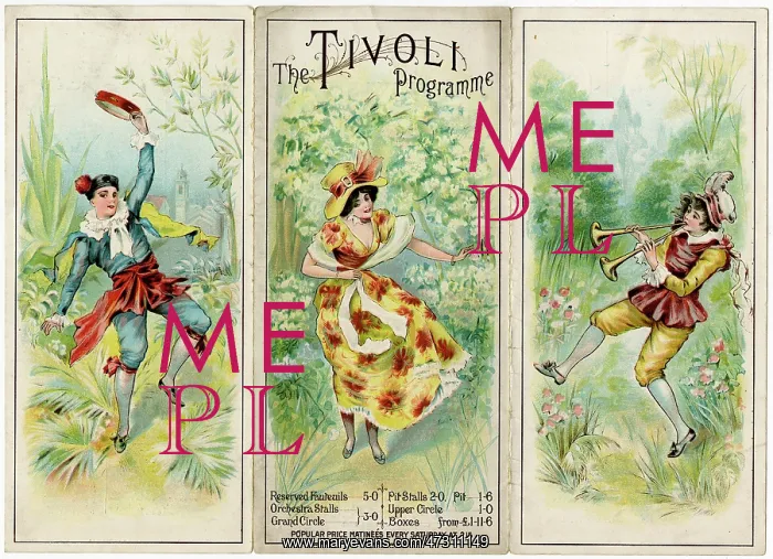 : Tivoli Music Hall - 1902 : Tivoli Music Hall - 1902
