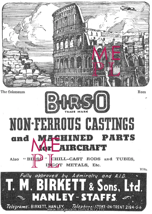 : T.M.Birkett BIRSO Non-Ferrous Castings : T.M.Birkett BIRSO Non-Ferrous Castings