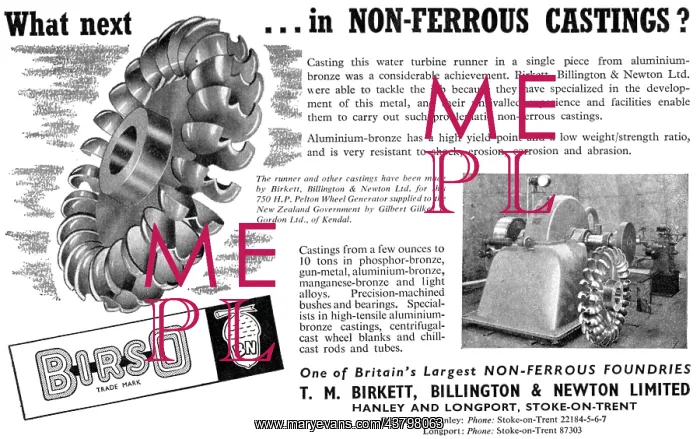 : T.M.Birkett Non-Ferrous Castings : T.M.Birkett Non-Ferrous Castings