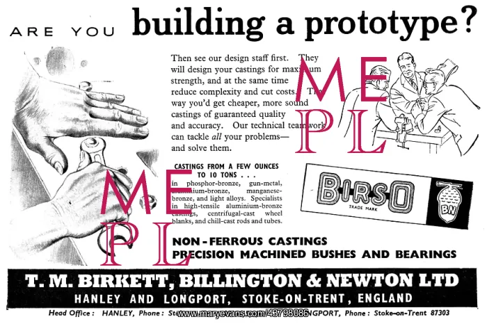 : T.M.Birkett. Non-Ferrous Castings, Prototyping & Machining : T.M.Birkett. Non-Ferrous Castings, Prototyping & Machining