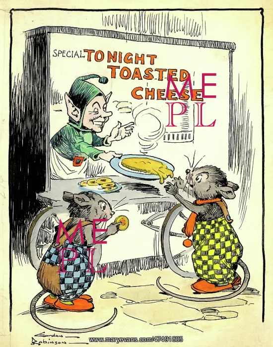  : Toasted Cheese stall and two mice