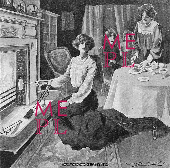  : Toasting muffins on the fire