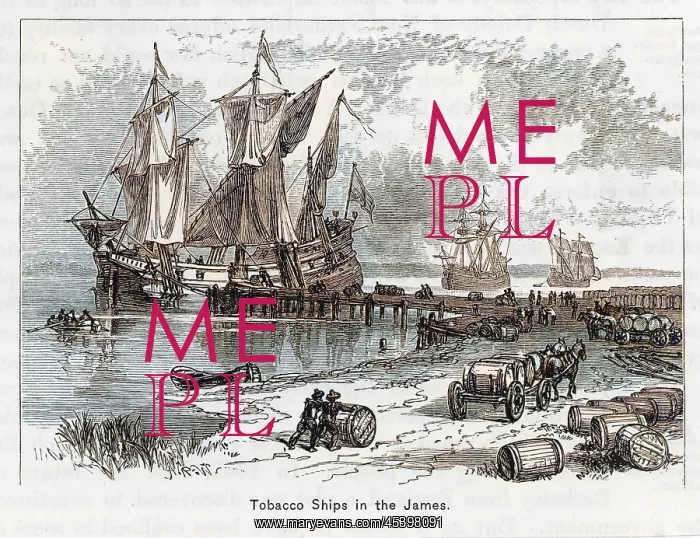 : Tobacco ships in America : Tobacco ships in America
