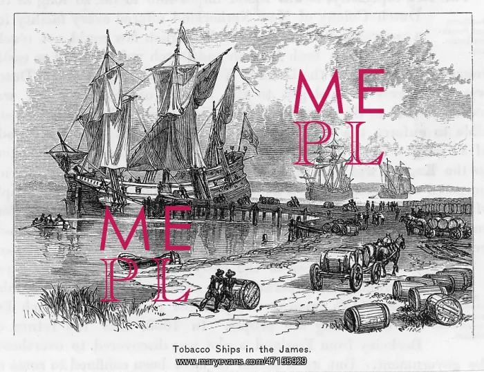 : Tobacco ships in America : Tobacco ships in America