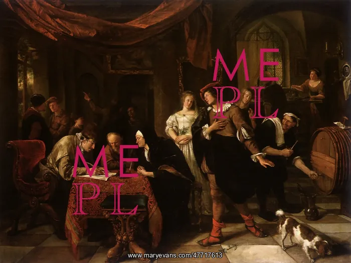  : Tobias and Sarah, by Jan Steen