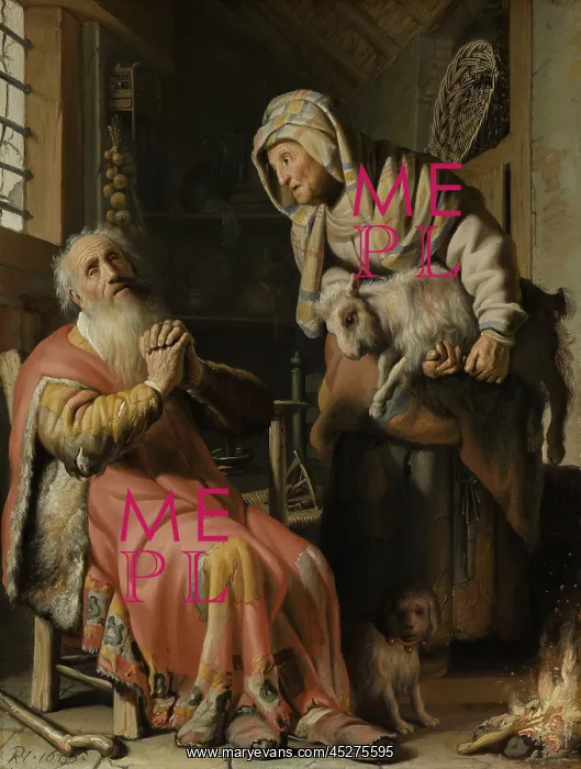 : Tobit and Anna with the Kid : Tobit and Anna with the Kid