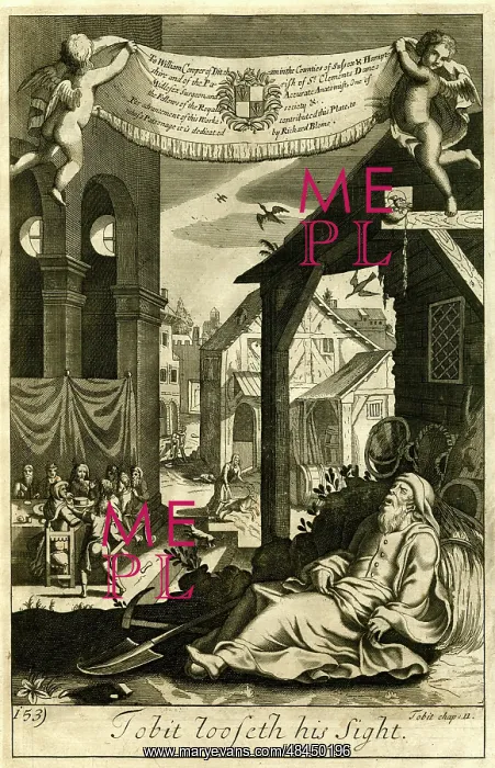 : Tobit loses his sight : Tobit loses his sight