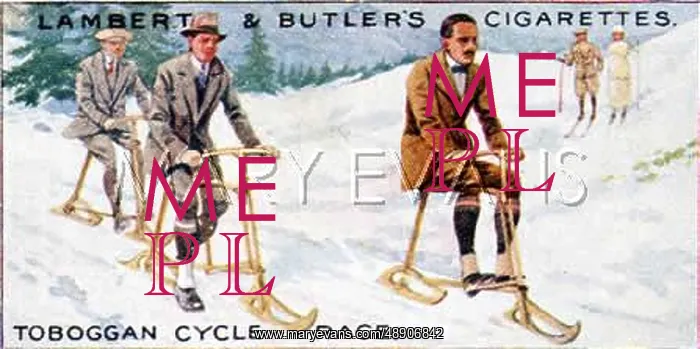 : TOBOGGAN CYCLE RACING : TOBOGGAN CYCLE RACING