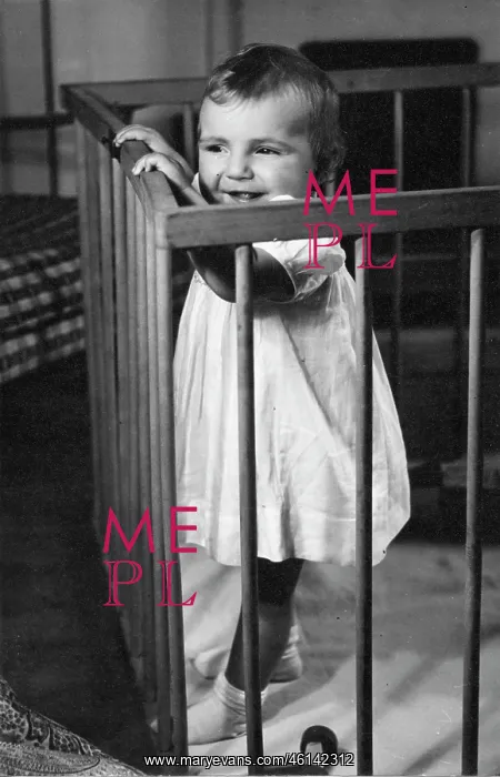 : Toddler in a playpen : Toddler in a playpen