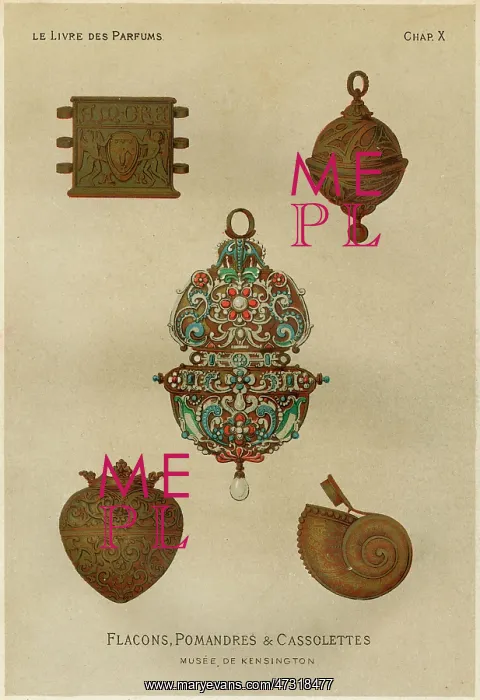  : TOILET / PERFUME FLASKS