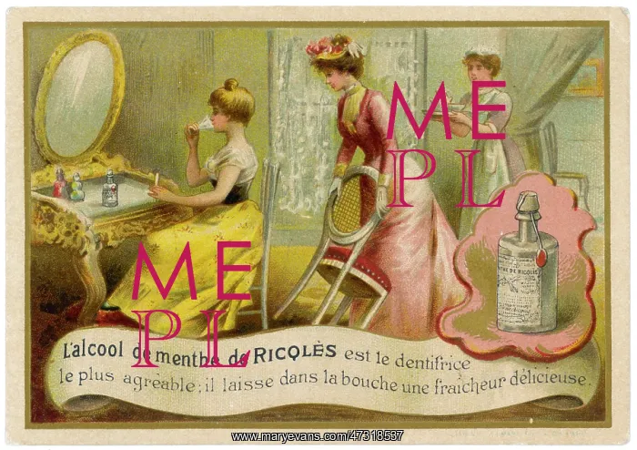 : TOILET / TEETH / RICOLE 19C : TOILET / TEETH / RICOLE 19C
