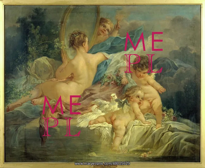 : The toilet of Venus : The toilet of Venus