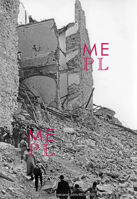 : Toledo destroyed by bombardment, 1936 : Toledo destroyed by bombardment, 1936