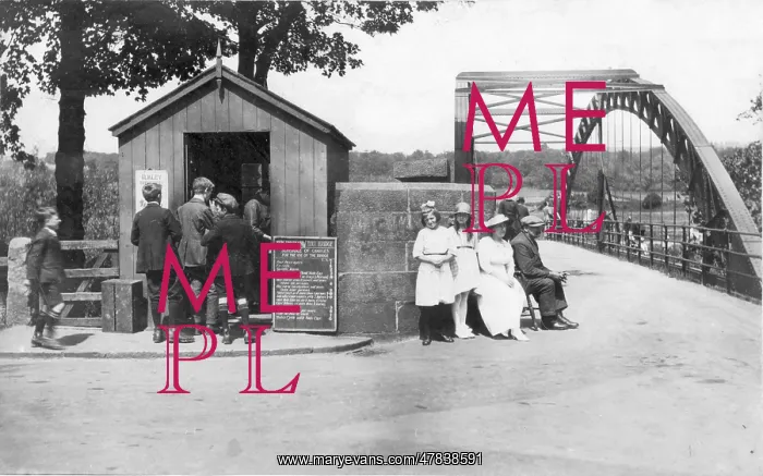 : Toll Bridge, Ben Rhydding, Ilkley : Toll Bridge, Ben Rhydding, Ilkley