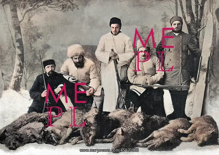 : TOLSTOY'S SONS HUNTING : TOLSTOY'S SONS HUNTING