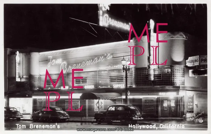  : Tom Breneman's Restaurant, Hollywood, California, USA