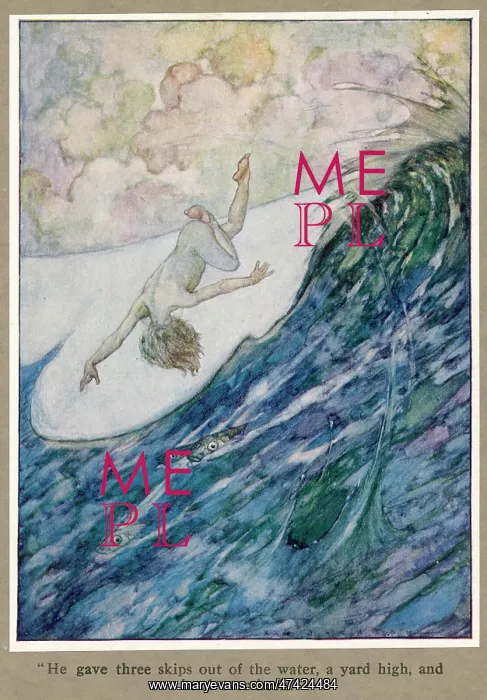 : TOM JUMPS OUT OF WATER : TOM JUMPS OUT OF WATER