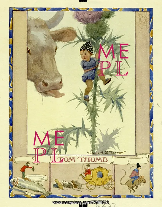  : Tom Thumb - with decorative border