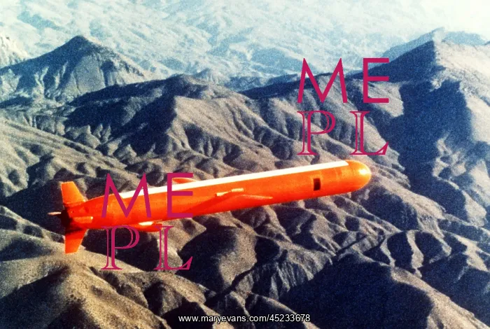 : Tomahawk Sea Launch Cruise Missile in flight. ? : Tomahawk Sea Launch Cruise Missile in flight. ?
