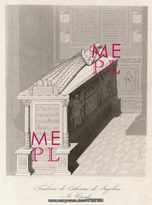 : TOMB OF CATH. JAGELLON : TOMB OF CATH. JAGELLON