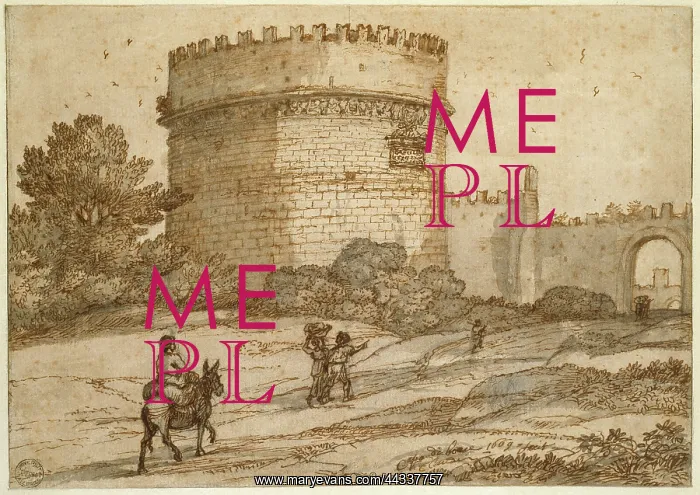 : Tomb of Cecilia Metella : Tomb of Cecilia Metella
