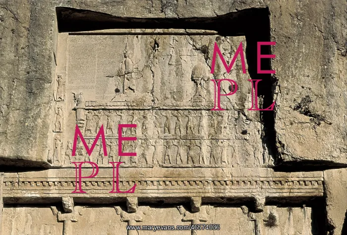 : Tomb of Darius I the Great. 6th c. BC. IRAN : Tomb of Darius I the Great. 6th c. BC. IRAN